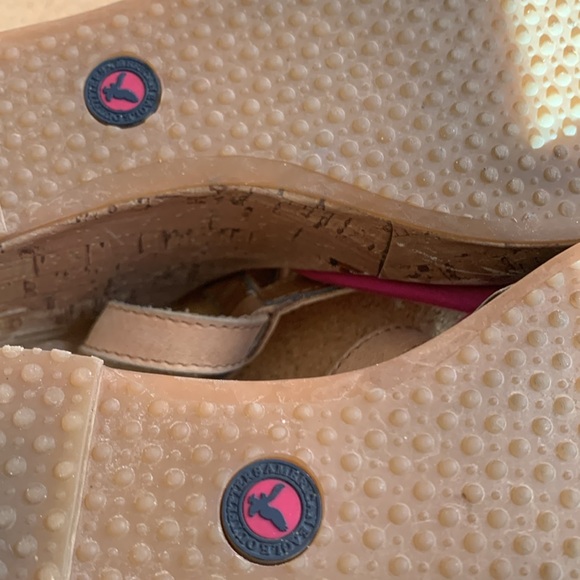 Cork platforms American Eagle Pink Shoes - Picture 7 of 8